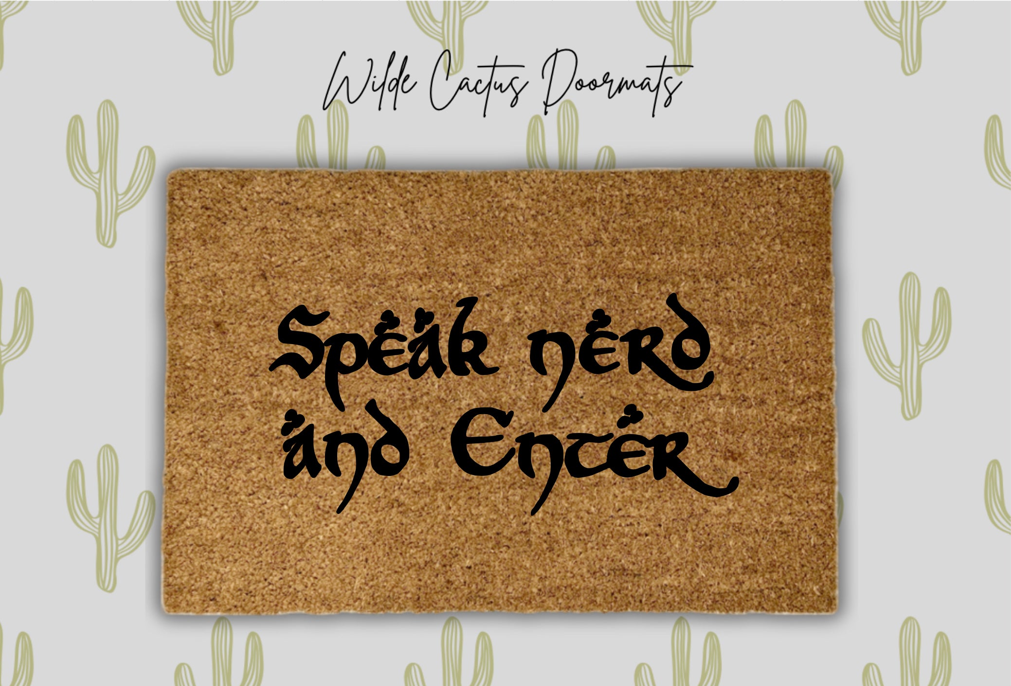 (Lord of the Rings) Speak Nerd and Enter