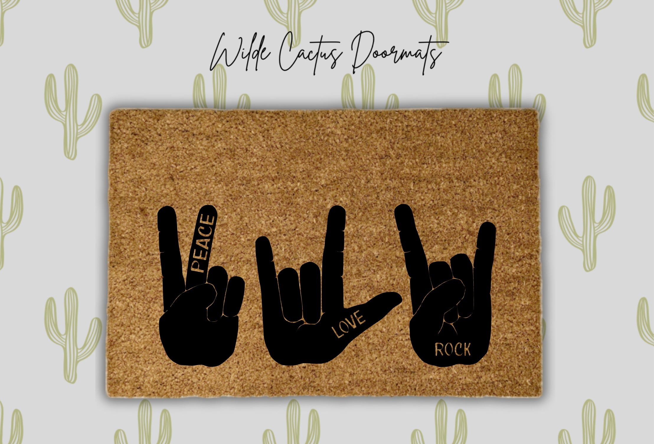 Peace Love Rock