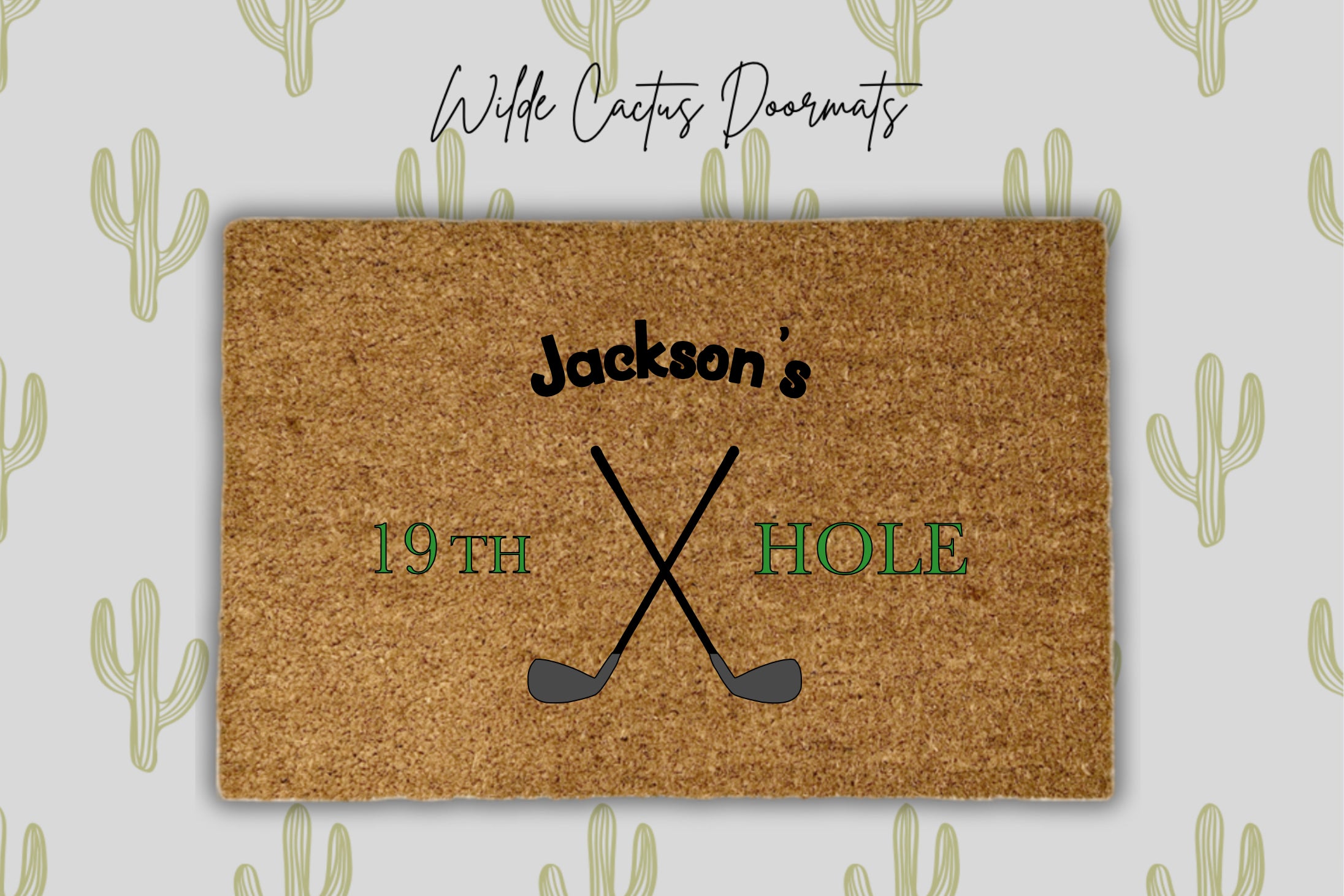 19th Hole Custom Name