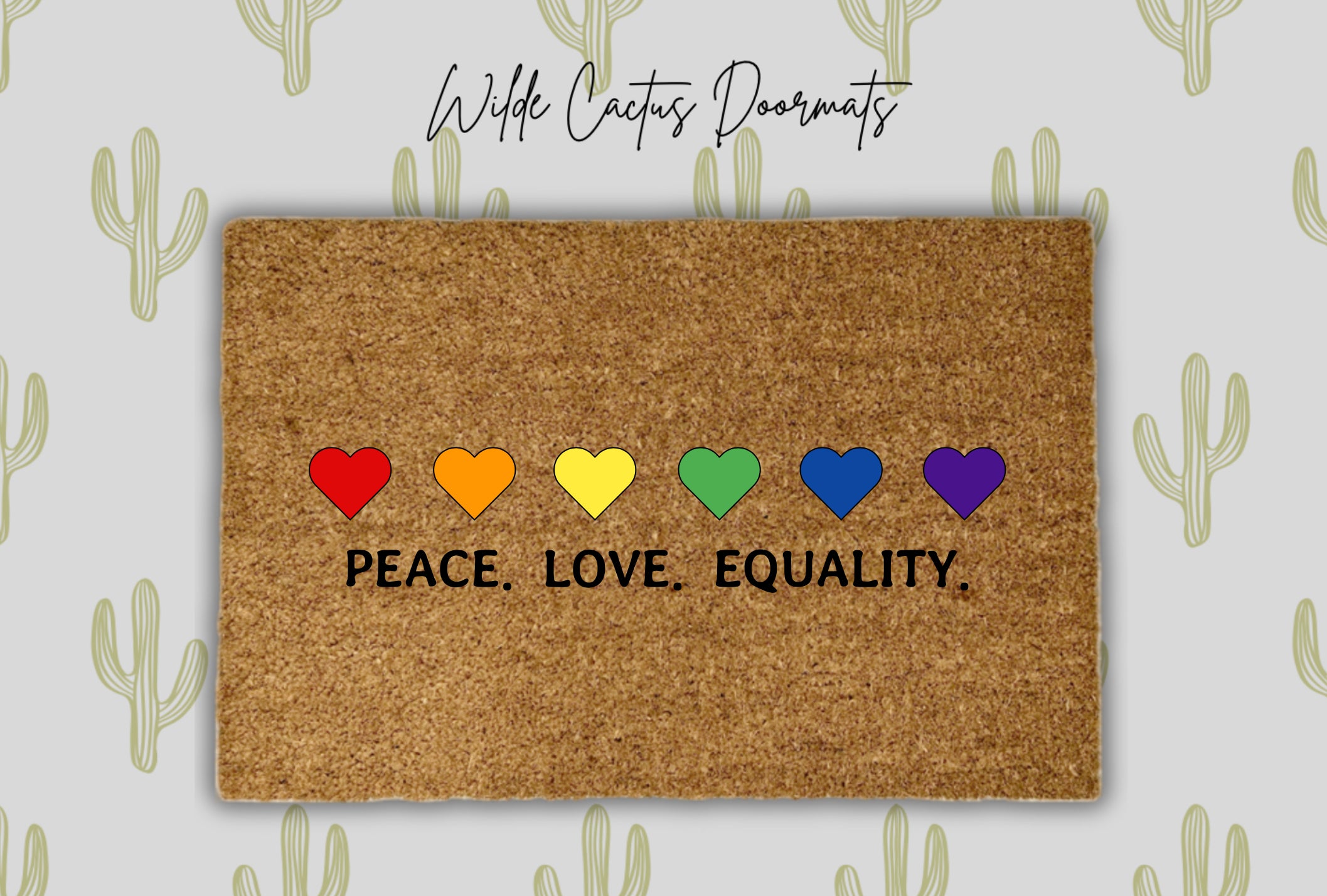Peace. Love. Equality.