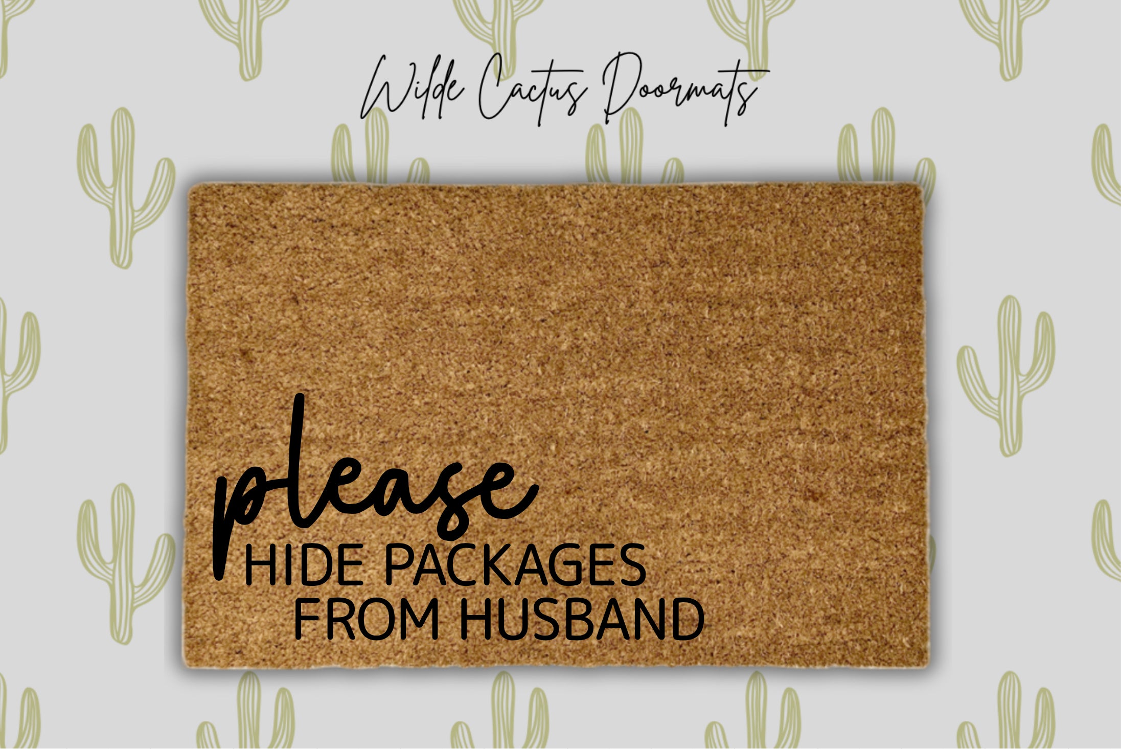 Please Hide Packages from Husband