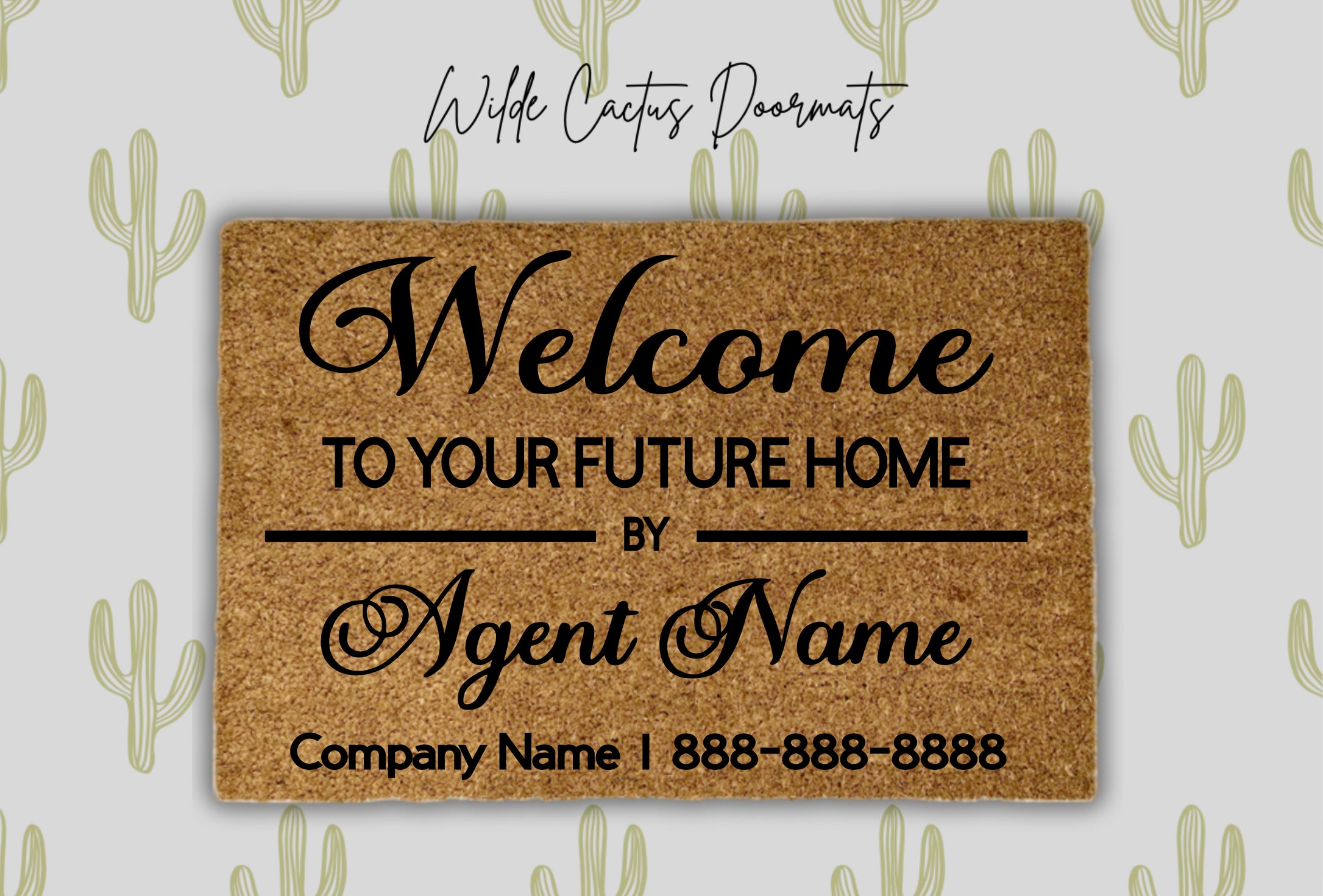 Welcome to Your Future Home, Custom Info