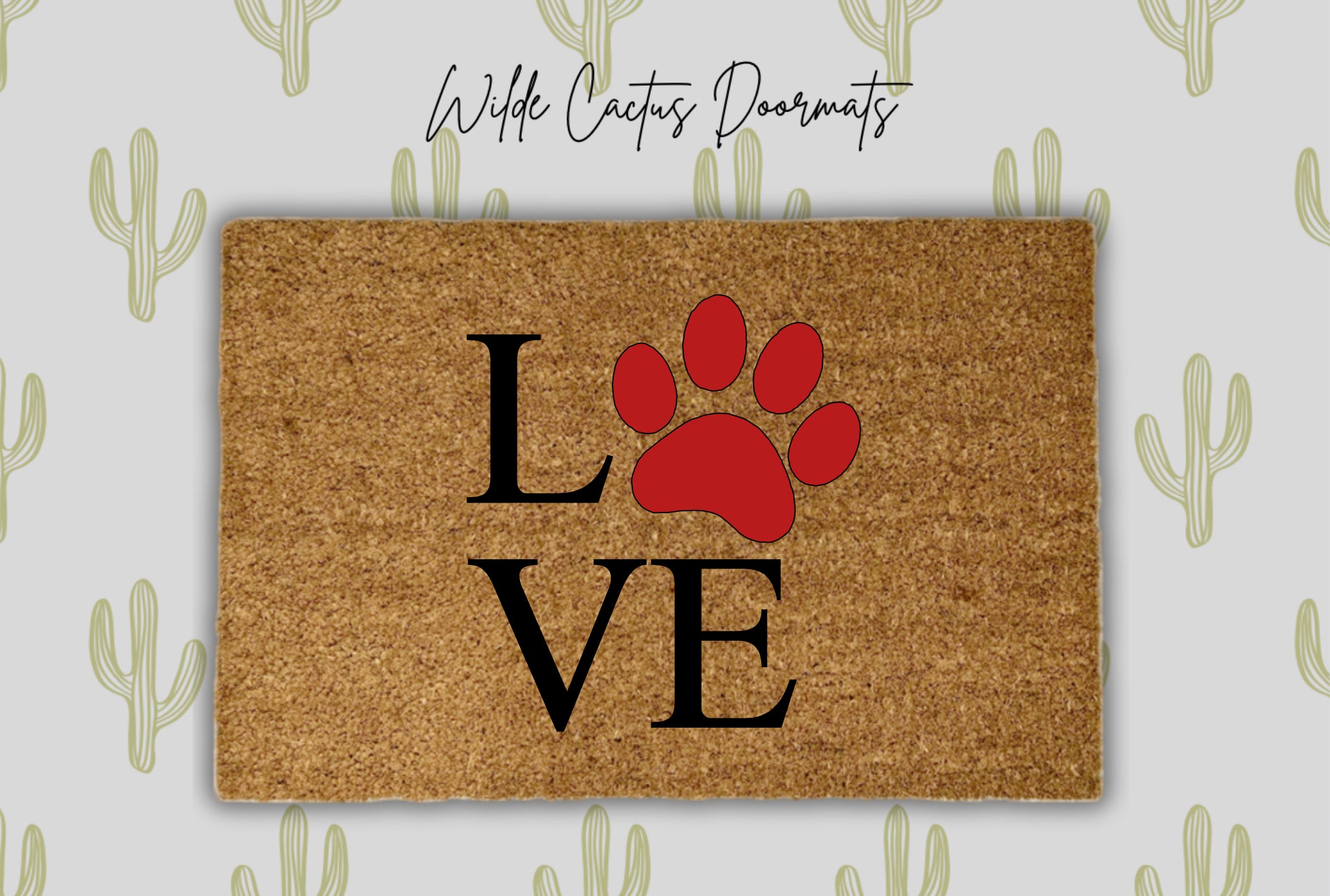 Love Paw Print
