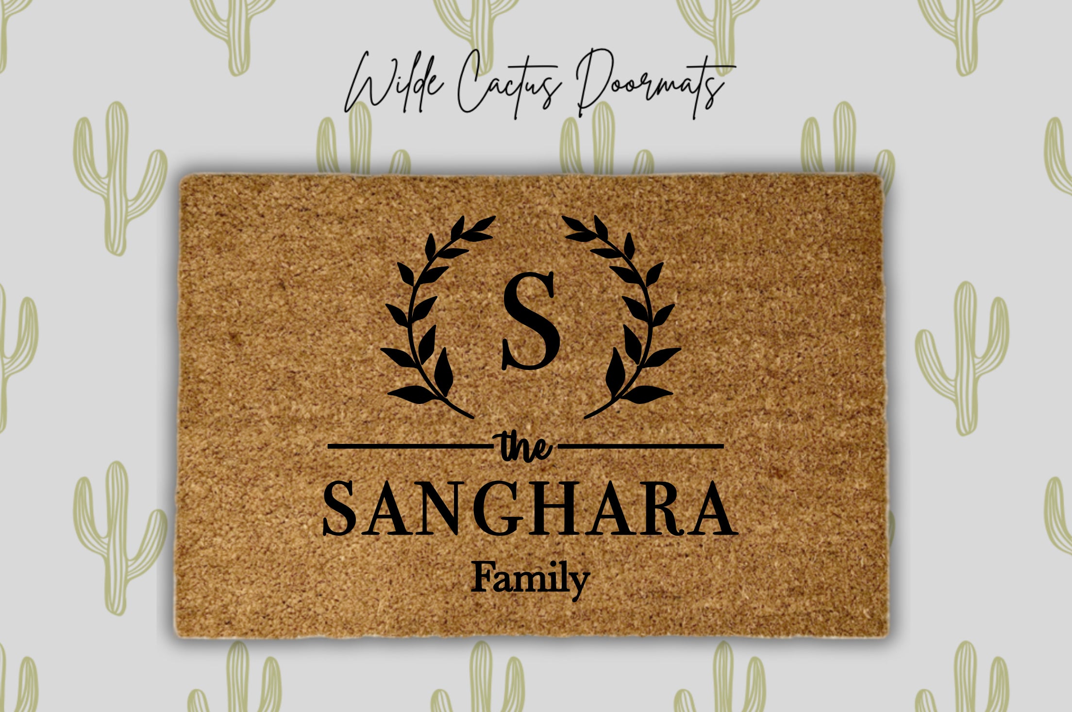 Family Name Monogram
