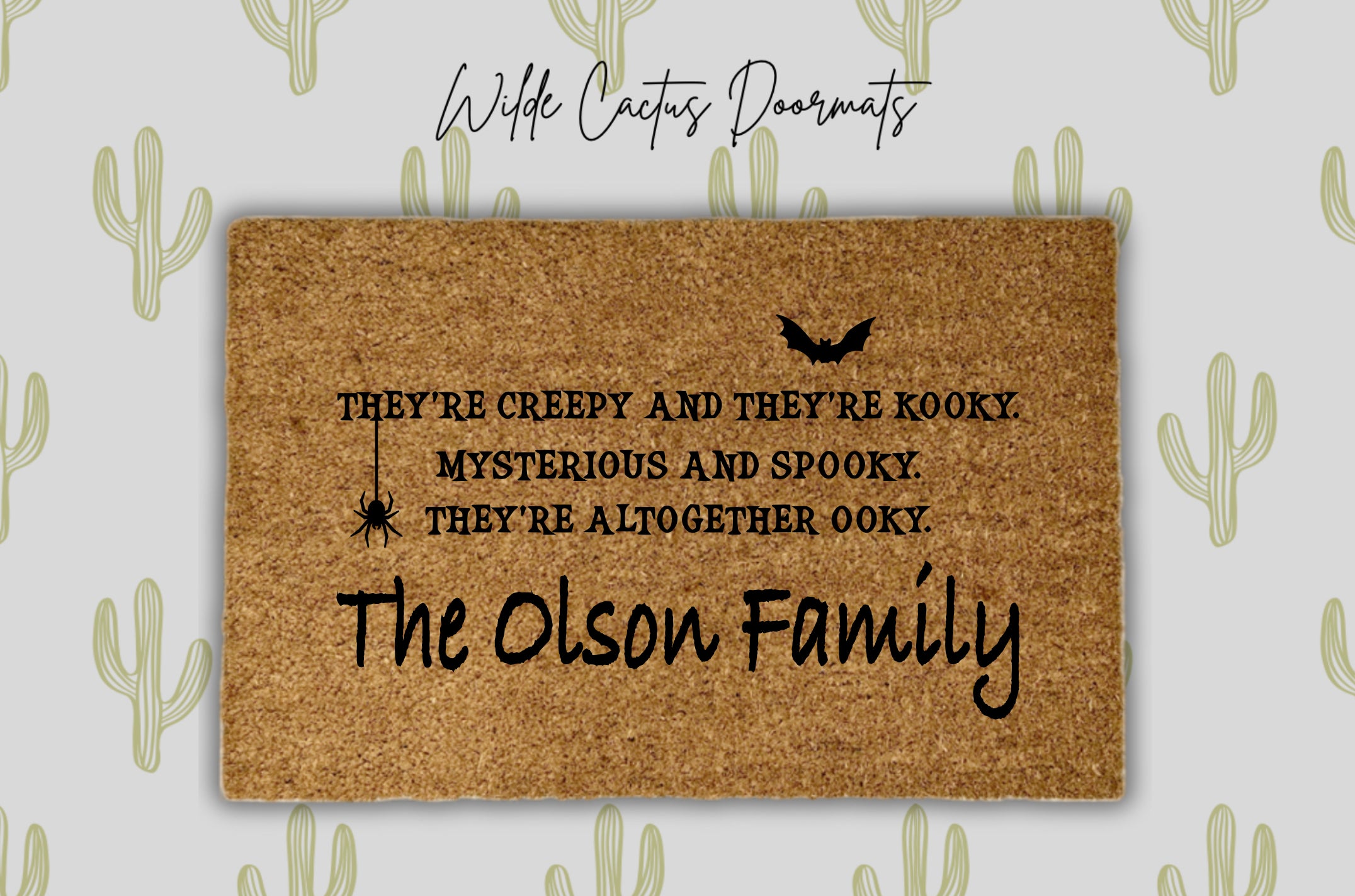 (The Adams Family) Kooky Spooky Ooky Family Name