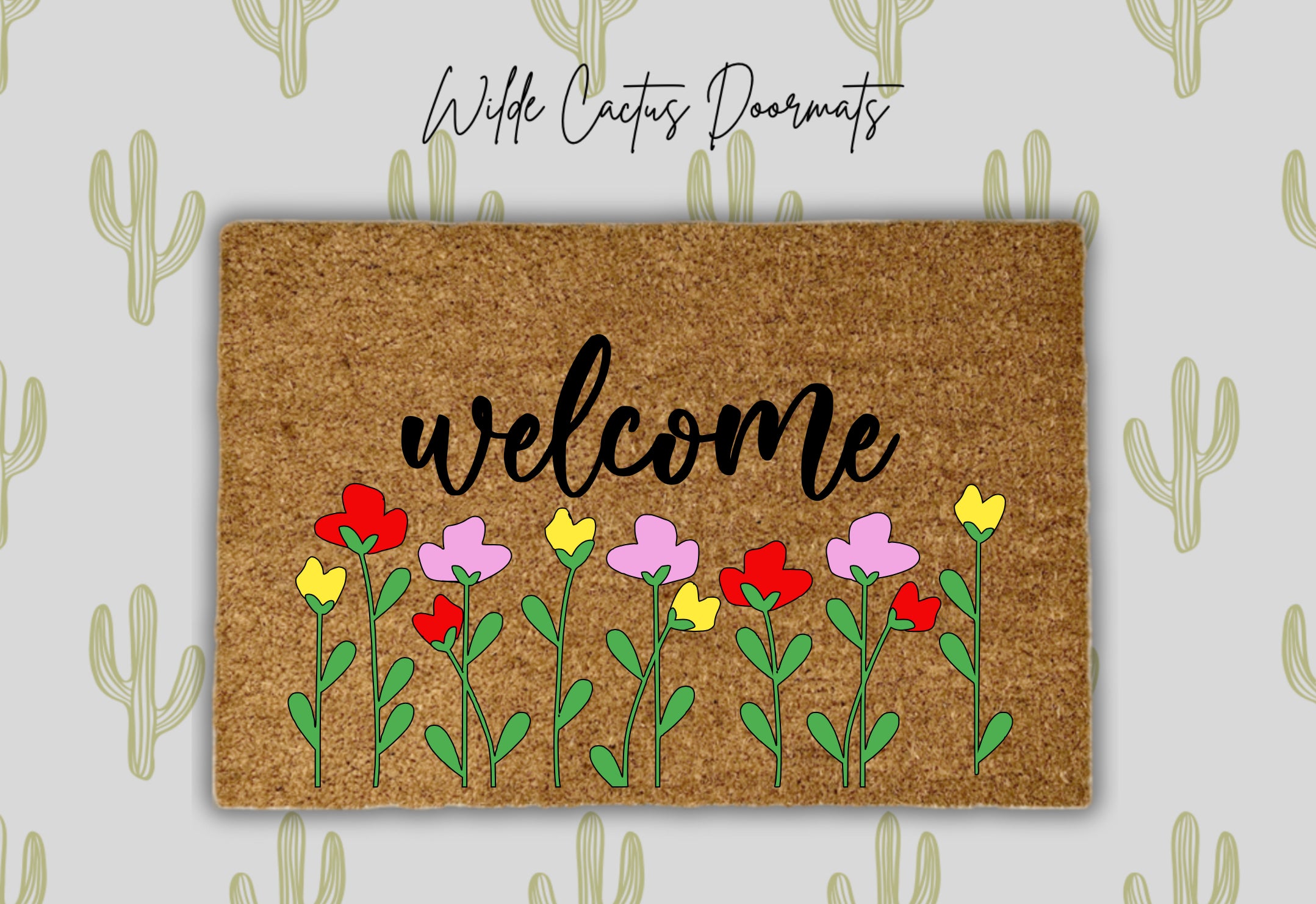 Welcome + Flowers