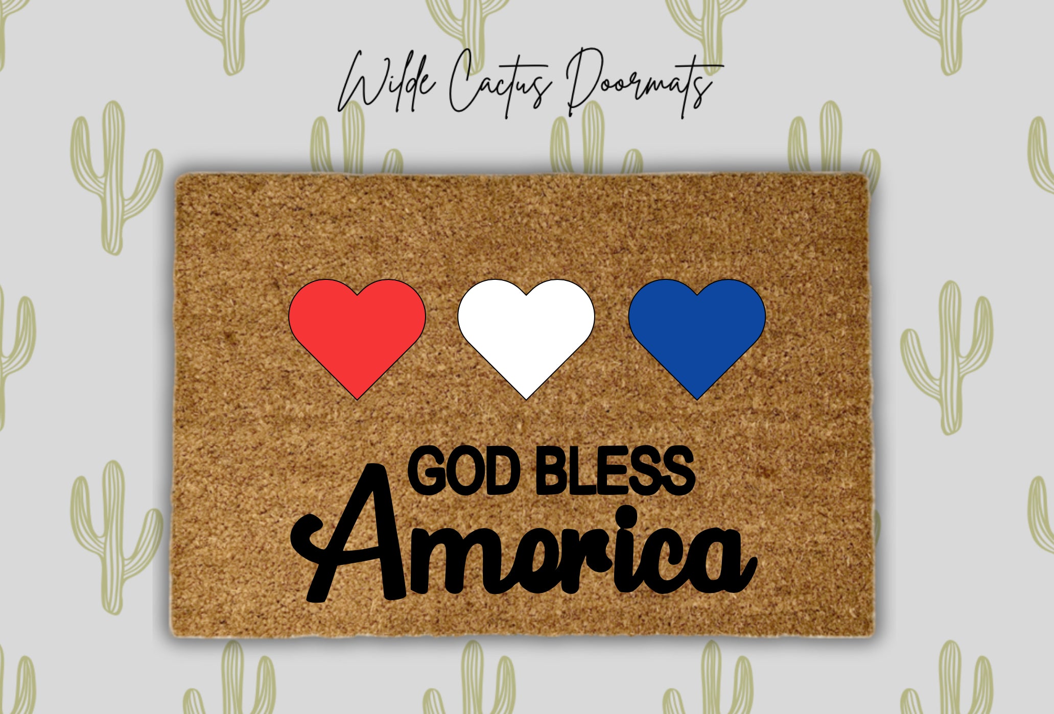 God Bless America + Hearts