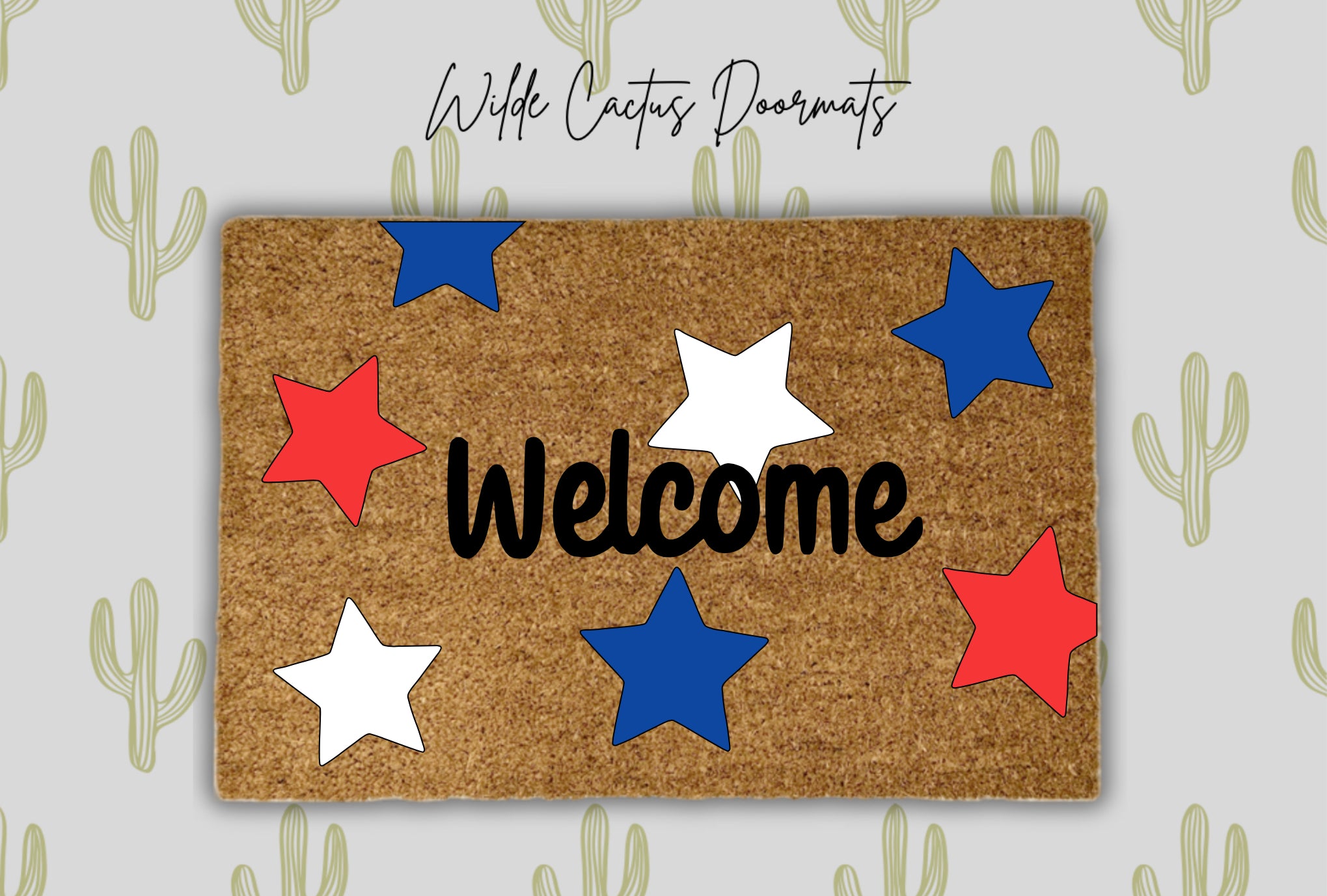 4th of July Stars Welcome