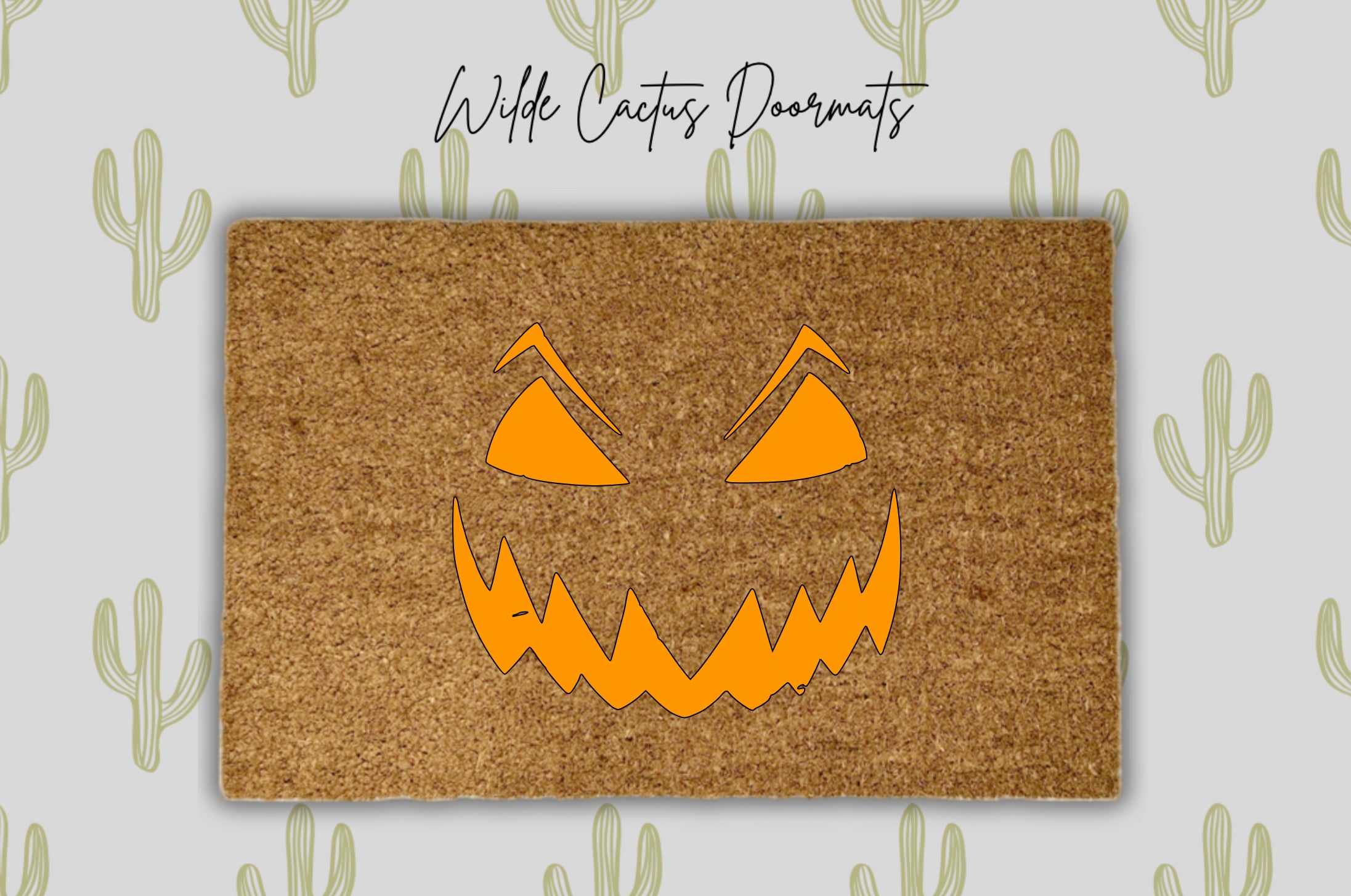 Pumpkin Face Orange