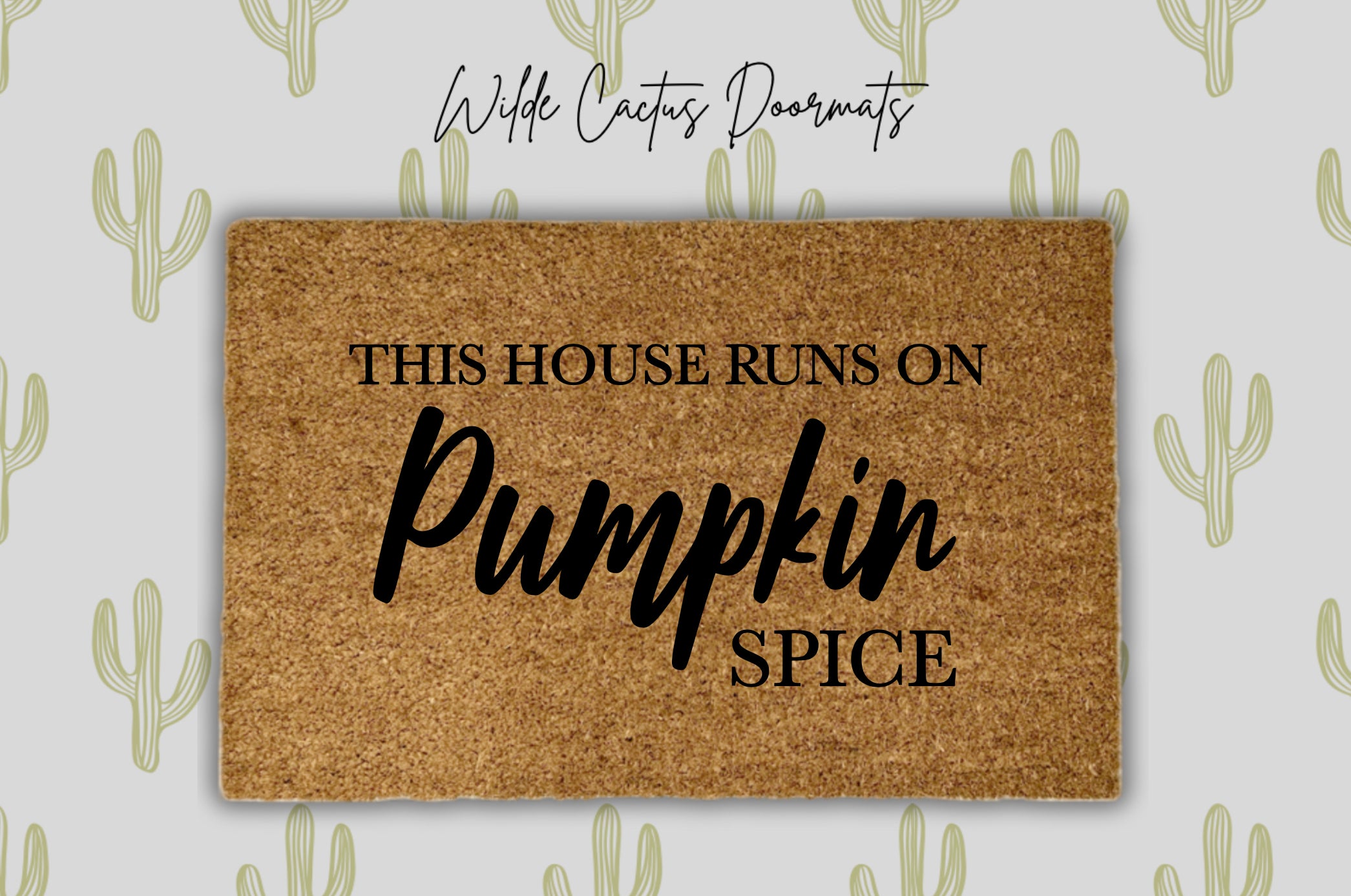 House Runs on Pumpkin Spice