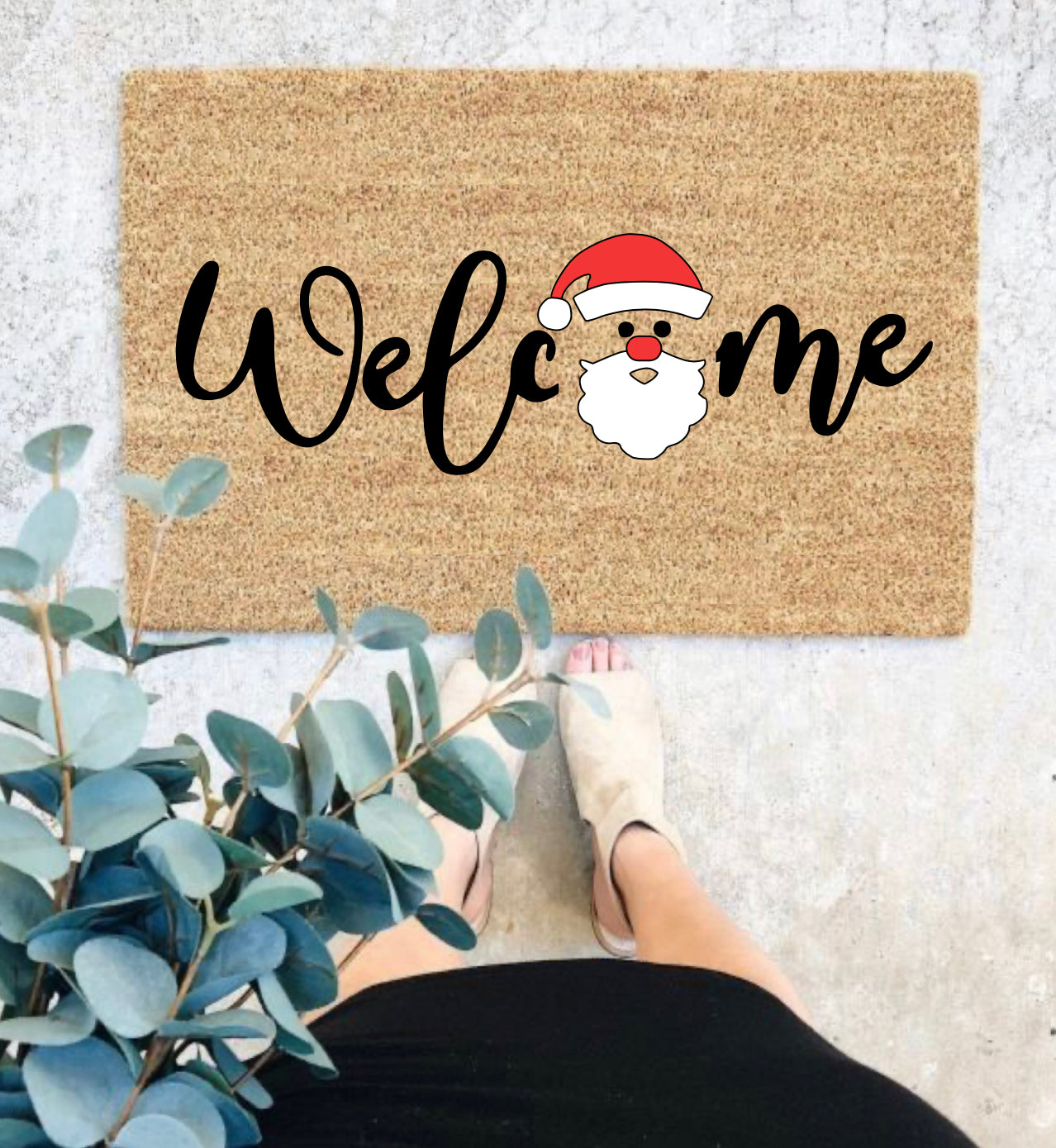 Welcome + Santa