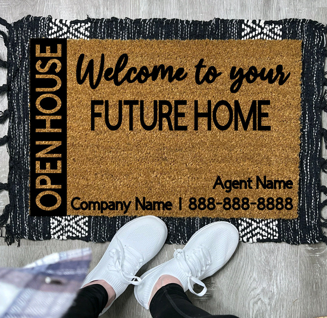 Open House, Future Home, Custom Info