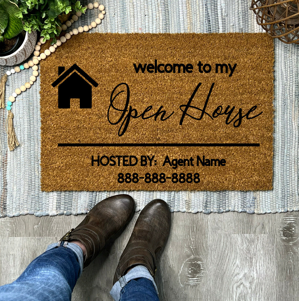Welcome to My Open House, Custom Info