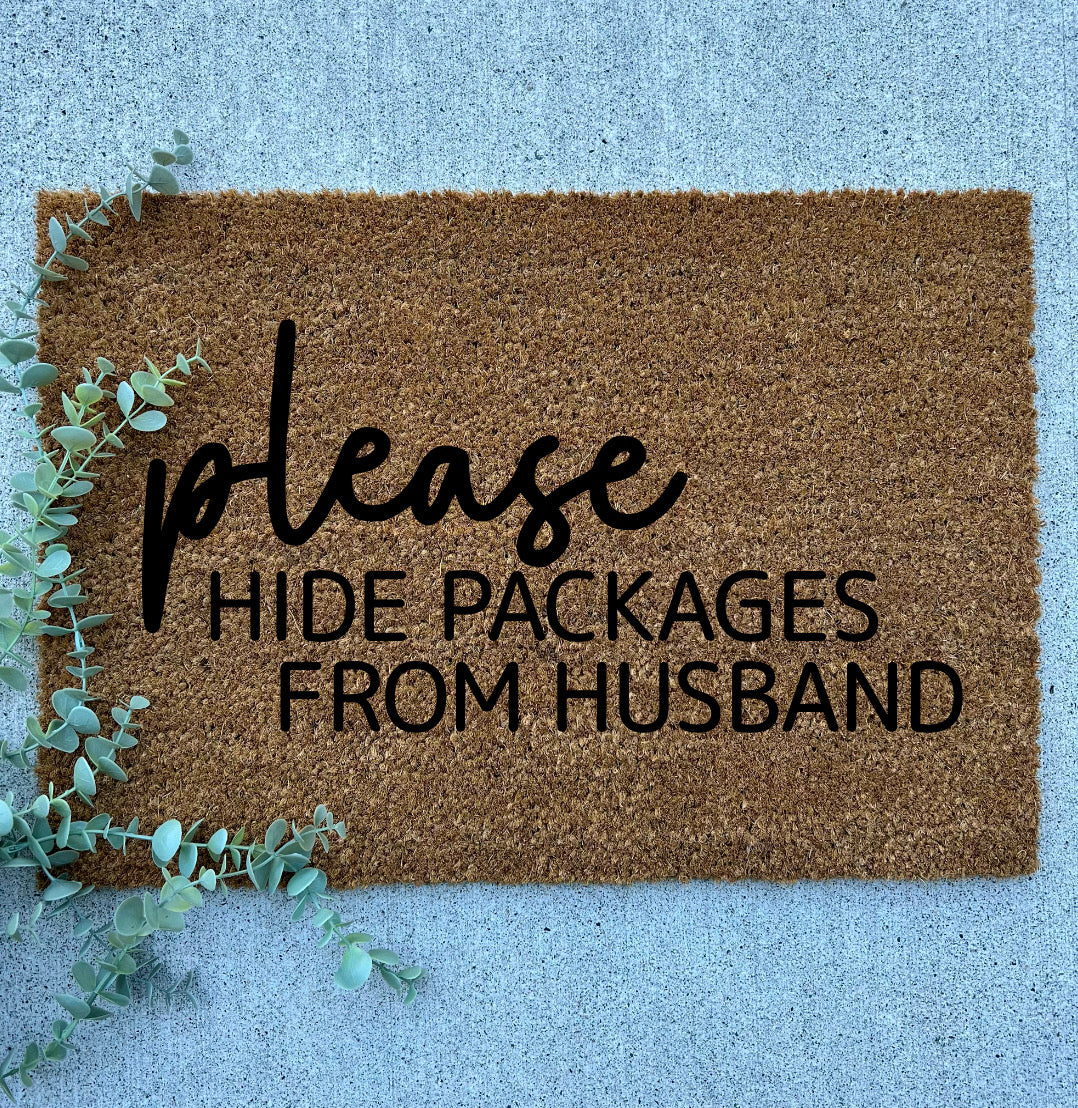 Please Hide Packages from Husband