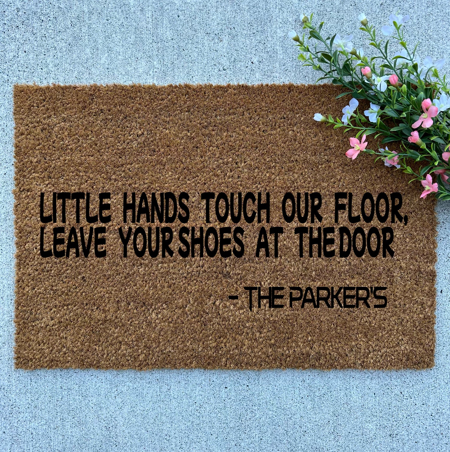 Little Hands Touch Our Floor, Family Name