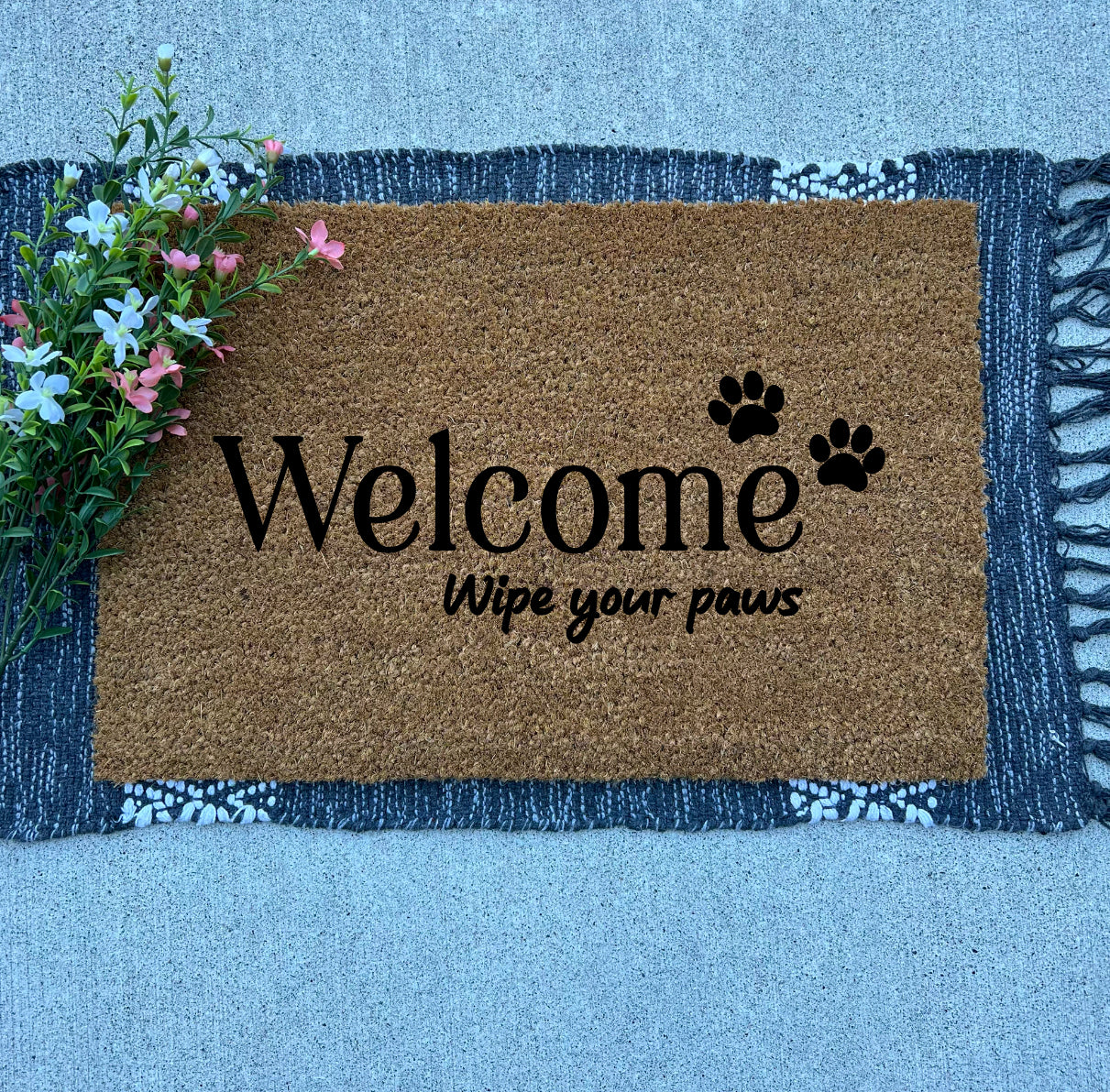 Welcome, Wipe Your Paws
