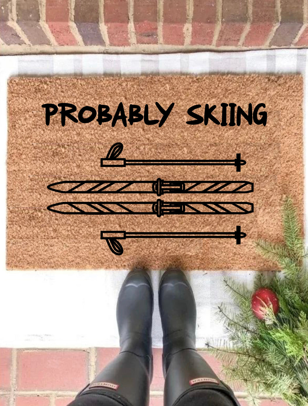 Probably Skiing